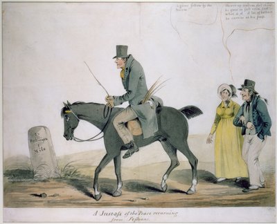 Un juez de paz regresando de las sesiones de Henry William Bunbury